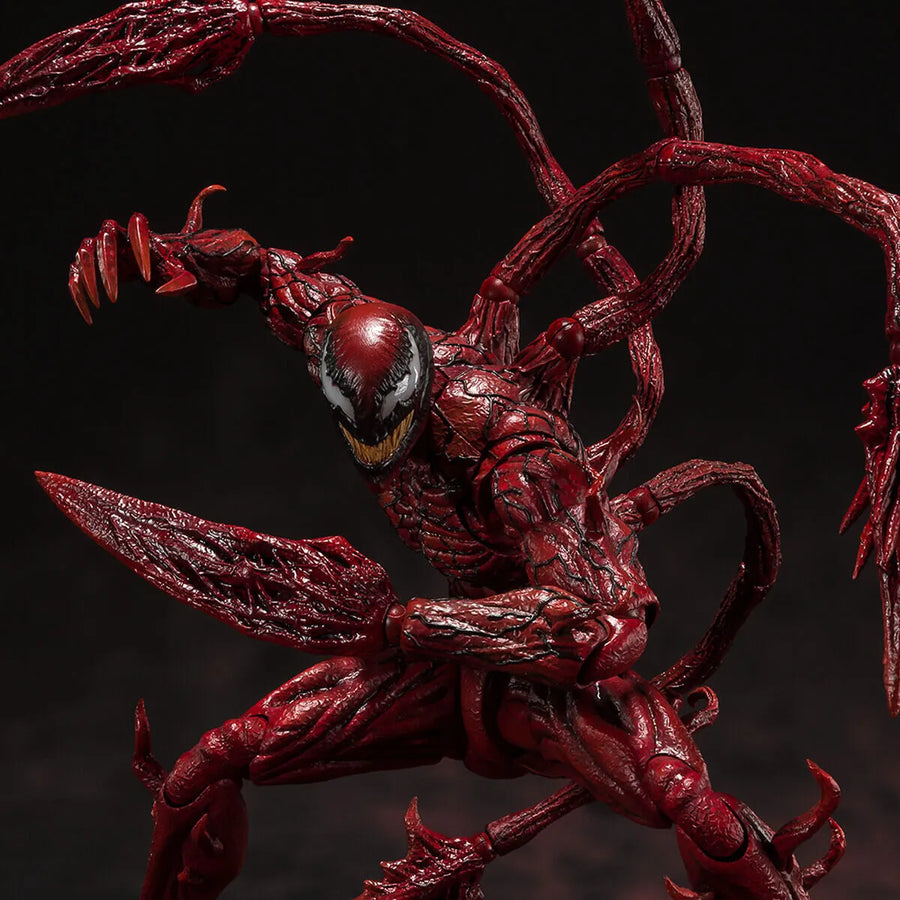 Venom: Let There Be Carnage - Carnage - S.H.Figuarts (Bandai Spirits) [Shop Exclusive]ㅤ – Bandai Spirits – ActionFigureBrasil