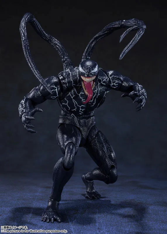 Venom: Let There Be Carnage - Venom - S.H.Figuarts (Bandai Spirits)ㅤ – Bandai Spirits – ActionFigureBrasil
