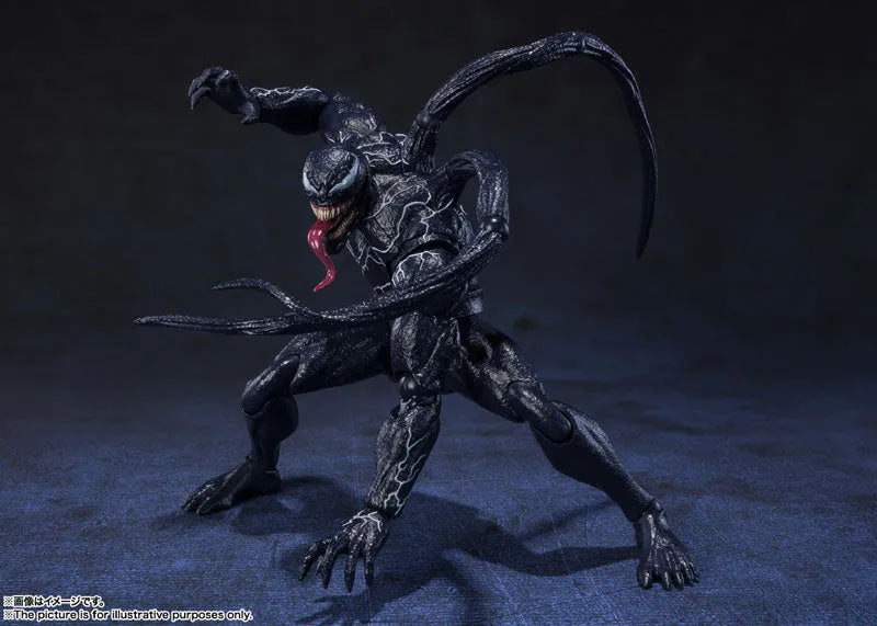 Venom: Let There Be Carnage - Venom - S.H.Figuarts (Bandai Spirits)ㅤ – Bandai Spirits – ActionFigureBrasil
