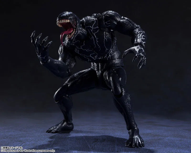 Venom: Let There Be Carnage - Venom - S.H.Figuarts (Bandai Spirits)ㅤ – Bandai Spirits – ActionFigureBrasil