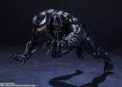 Venom: Let There Be Carnage - Venom - S.H.Figuarts (Bandai Spirits)ㅤ – Bandai Spirits – ActionFigureBrasil — ângulo diferente