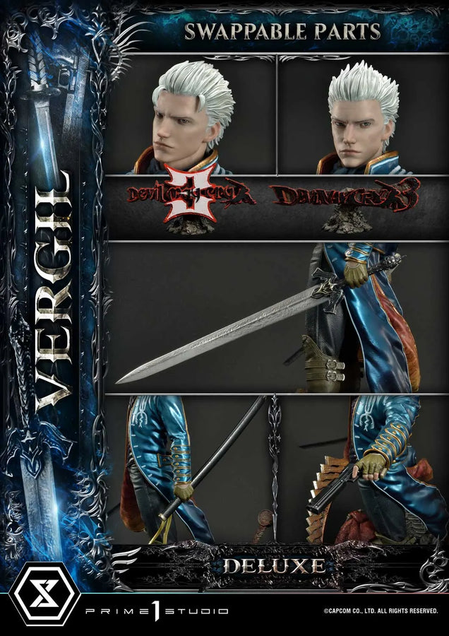 Vergil (Deluxe Bonus Version) Devil May Cry 3 – Prime1Studio – ActionFigure Brasil