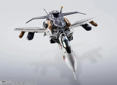 VF-0S Phoenix (Roy Focker Use) + QF-2200D-B Ghost – Tamashii Nations – ActionFigure Brasil — ambientada