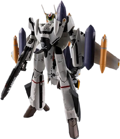 VF-0S Phoenix (Roy Focker Use) + QF-2200D-B Ghost – Tamashii Nations – ActionFigure Brasil — detalhe do produto