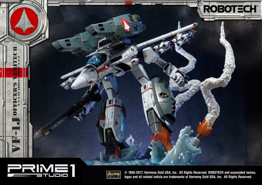 VF-1J Officer's Veritech (Regular Version) Robotec Saga – Prime1Studio – ActionFigure Brasil