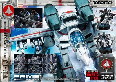 VF-1J Officer's Veritech (Regular Version) Robotec Saga – Prime1Studio – ActionFigure Brasil
