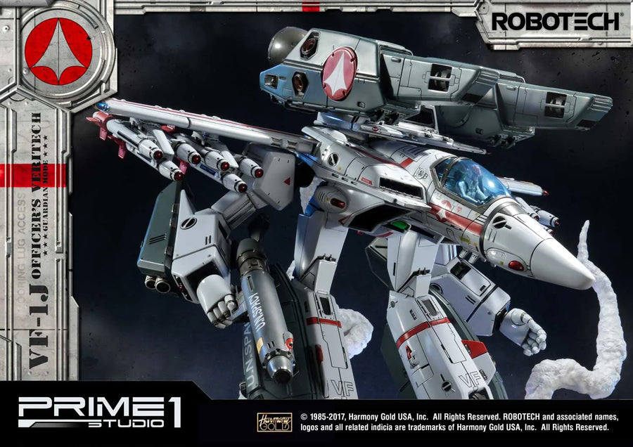 VF-1J Officer's Veritech (Regular Version) Robotec Saga – Prime1Studio – ActionFigure Brasil