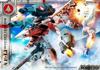 VF-1J Officer's Veritech (Regular Version) Robotec Saga – Prime1Studio – ActionFigure Brasil