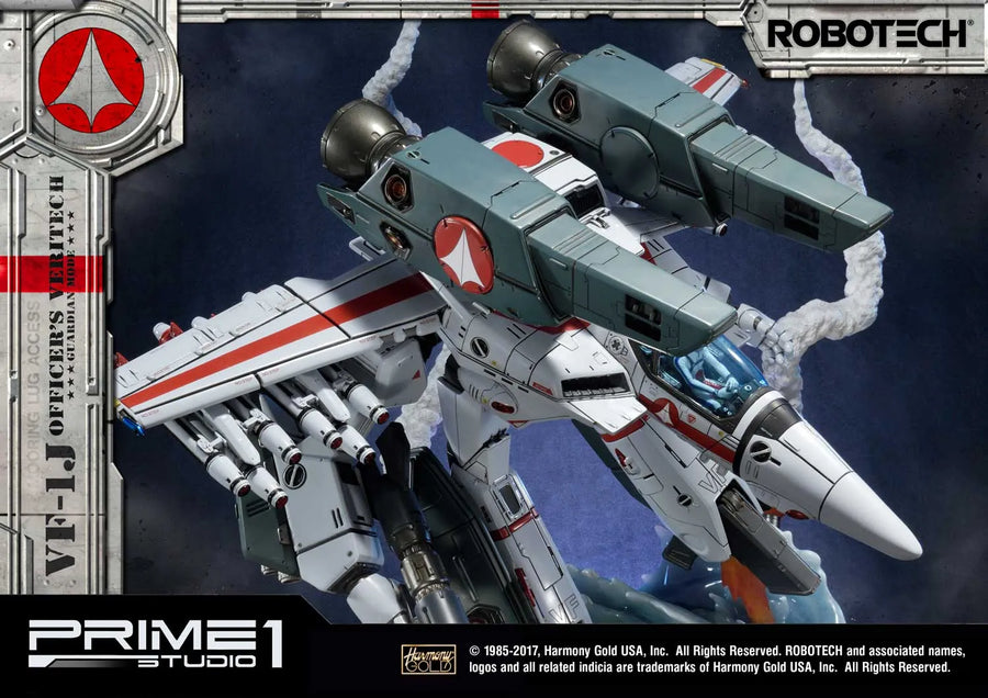 VF-1J Officer's Veritech (Regular Version) Robotec Saga – Prime1Studio – ActionFigure Brasil