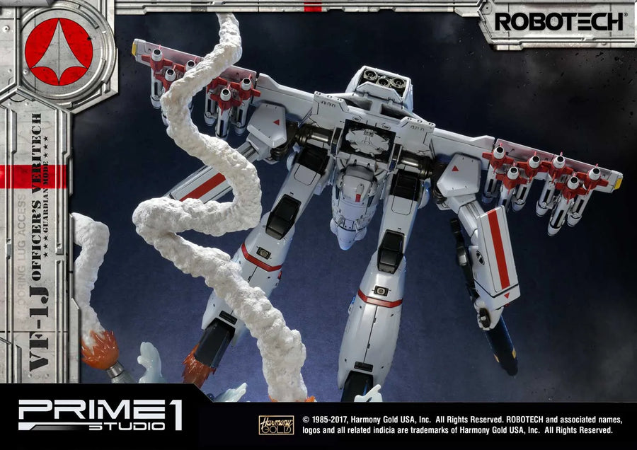 VF-1J Officer's Veritech (Regular Version) Robotec Saga – Prime1Studio – ActionFigure Brasil