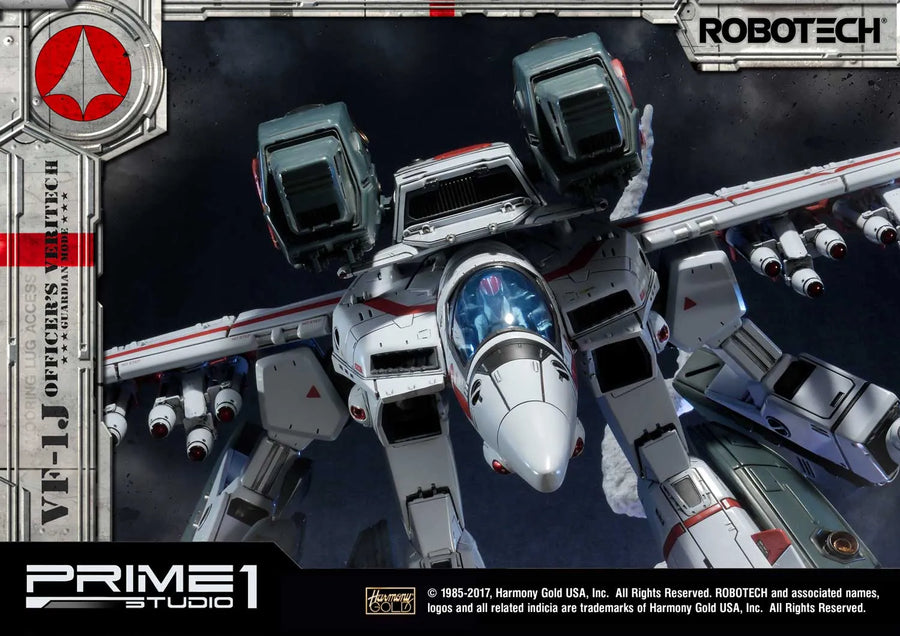 VF-1J Officer’s Veritech (Exclusive Bonus Version) Robotec – Prime1Studio – ActionFigure Brasil