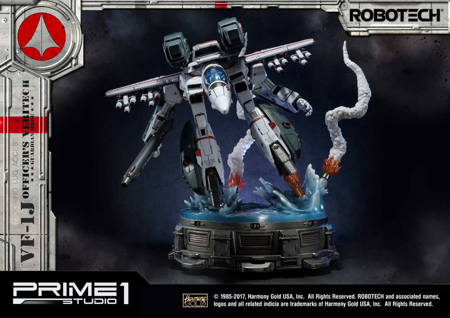 VF-1J Officer’s Veritech (Exclusive Bonus Version) Robotec – Prime1Studio – ActionFigure Brasil