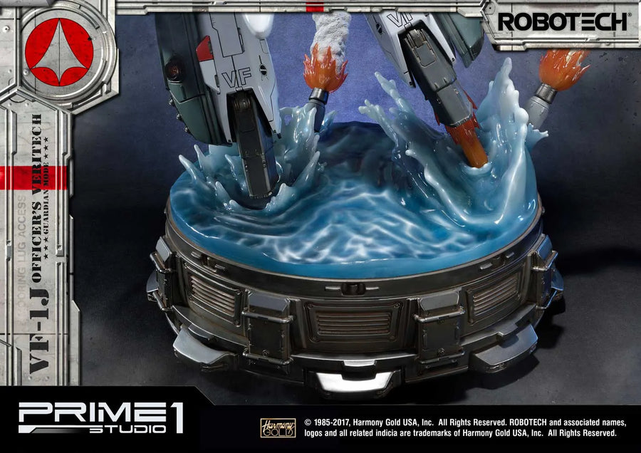 VF-1J Officer’s Veritech (Exclusive Bonus Version) Robotec – Prime1Studio – ActionFigure Brasil