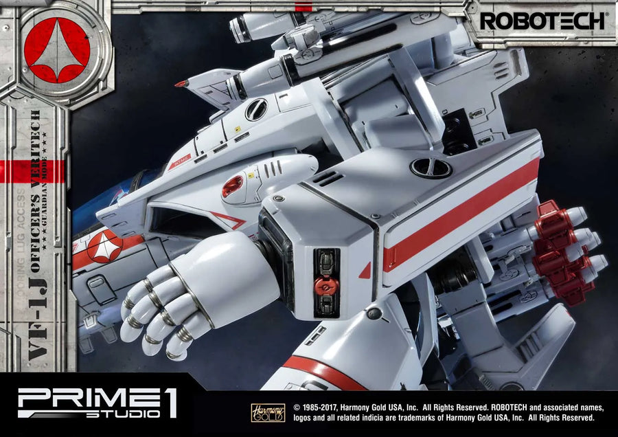 VF-1J Officer’s Veritech (Exclusive Bonus Version) Robotec – Prime1Studio – ActionFigure Brasil