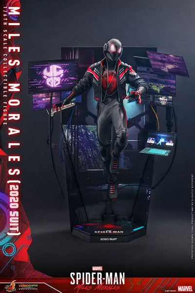 Video Game Masterpiece 1/6 Miles Morales / Spider-Man (Miles Morales 2020 Suit Edition)ㅤ – Hot Toys – ActionFigureBrasil — close