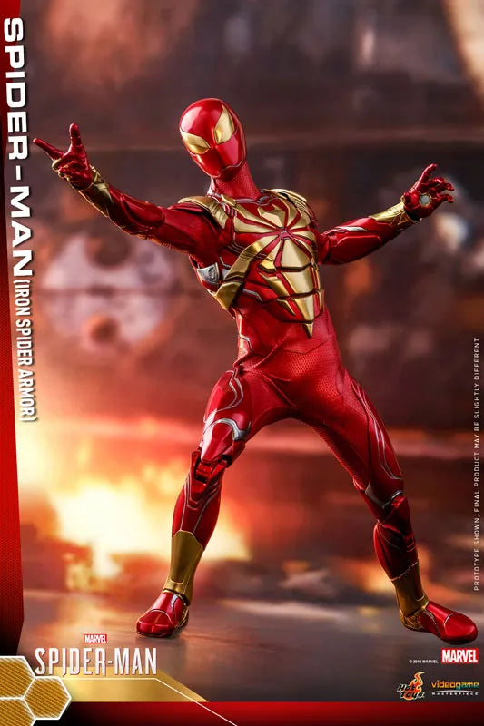 Video Game Masterpiece 1/6 Spider-Man (Iron Spider Armor Suit Ver.)ㅤ – Hot Toys – ActionFigureBrasil