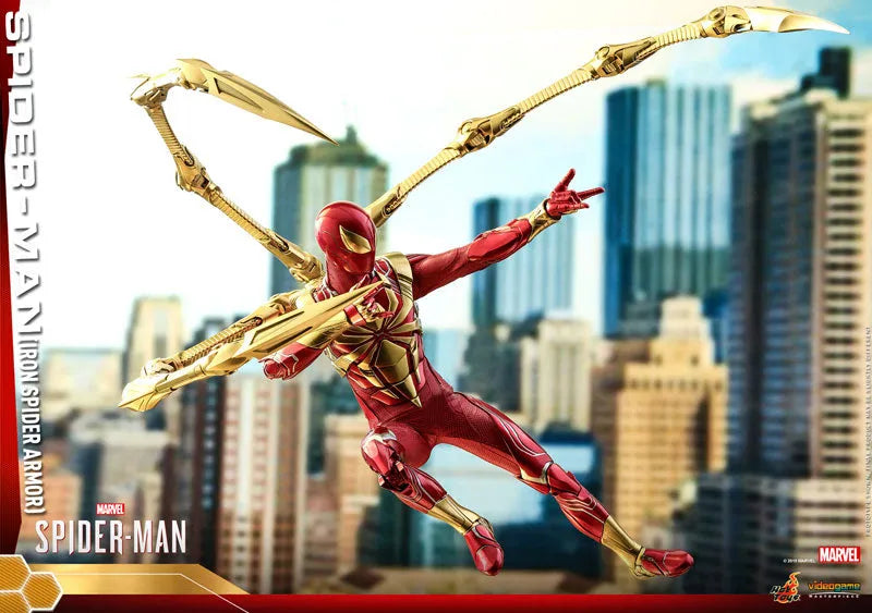 Video Game Masterpiece 1/6 Spider-Man (Iron Spider Armor Suit Ver.)ㅤ – Hot Toys – ActionFigureBrasil