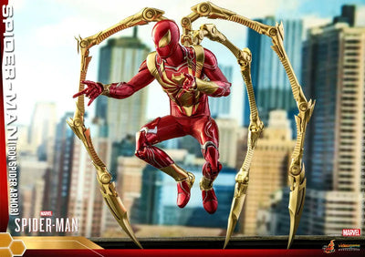 Video Game Masterpiece 1/6 Spider-Man (Iron Spider Armor Suit Ver.)ㅤ – Hot Toys – ActionFigureBrasil — close