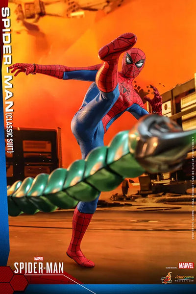 Video Game Masterpiece "Marvel's Spider-Man" 1/6 Scale Figure Spider-Man (Classic Suit Edition)ㅤ – Hot Toys – ActionFigureBrasil