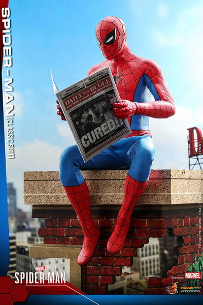 Video Game Masterpiece "Marvel's Spider-Man" 1/6 Scale Figure Spider-Man (Classic Suit Edition)ㅤ – Hot Toys – ActionFigureBrasil — close