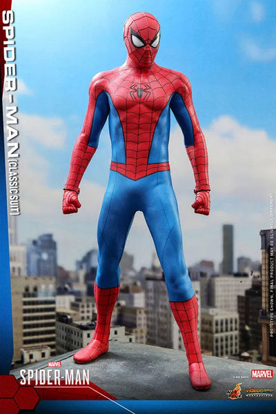Video Game Masterpiece "Marvel's Spider-Man" 1/6 Scale Figure Spider-Man (Classic Suit Edition)ㅤ – Hot Toys – ActionFigureBrasil — acessórios
