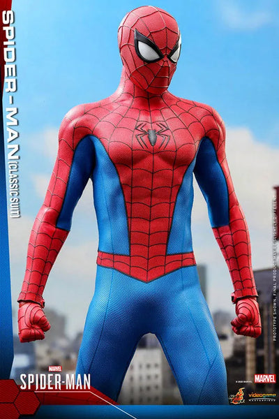 Video Game Masterpiece "Marvel's Spider-Man" 1/6 Scale Figure Spider-Man (Classic Suit Edition)ㅤ – Hot Toys – ActionFigureBrasil — ambientada