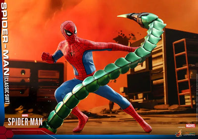 Video Game Masterpiece "Marvel's Spider-Man" 1/6 Scale Figure Spider-Man (Classic Suit Edition)ㅤ – Hot Toys – ActionFigureBrasil — close