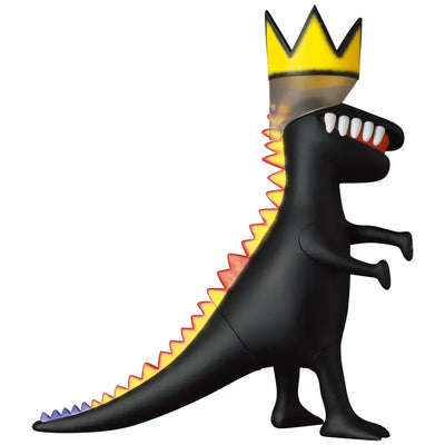 Vinyl Collectible Dolls No.371 VCD JEAN-MICHEL BASQUIAT's Dinosaurㅤ – Medicom Toy – ActionFigureBrasil — ângulo diferente