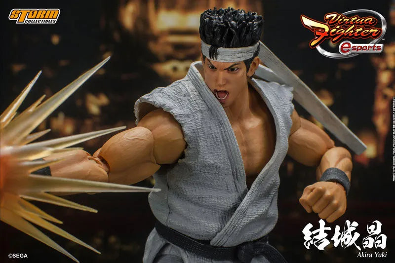 Virtua Fighter eSports Action Figure Akira Yukiㅤ – Storm Collectibles – ActionFigureBrasil