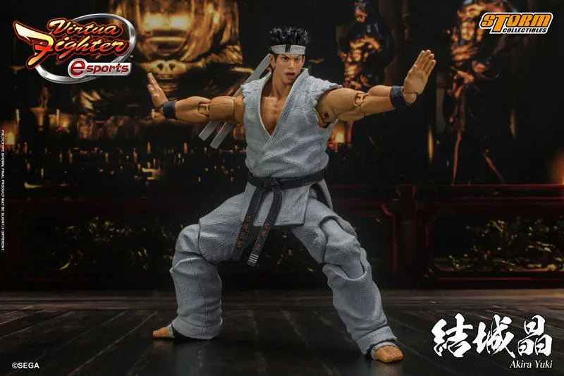 Virtua Fighter eSports Action Figure Akira Yukiㅤ – Storm Collectibles – ActionFigureBrasil