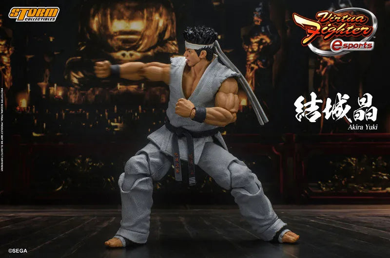 Virtua Fighter eSports Action Figure Akira Yukiㅤ – Storm Collectibles – ActionFigureBrasil