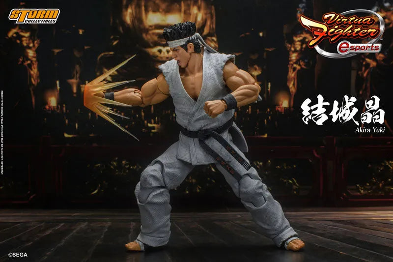 Virtua Fighter eSports Action Figure Akira Yukiㅤ – Storm Collectibles – ActionFigureBrasil