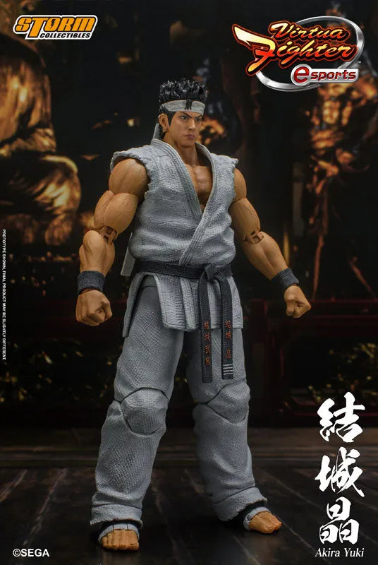 Virtua Fighter eSports Action Figure Akira Yukiㅤ – Storm Collectibles – ActionFigureBrasil