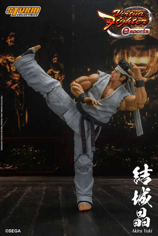 Virtua Fighter eSports Action Figure Akira Yukiㅤ – Storm Collectibles – ActionFigureBrasil