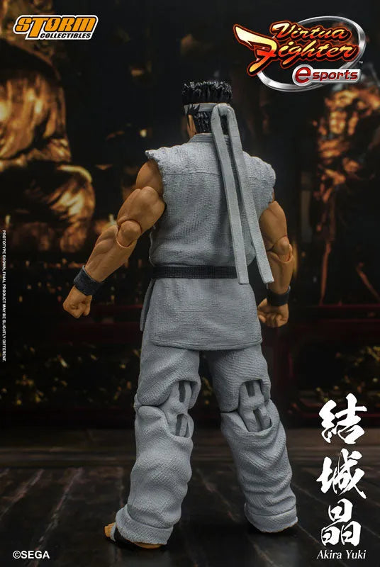 Virtua Fighter eSports Action Figure Akira Yukiㅤ – Storm Collectibles – ActionFigureBrasil