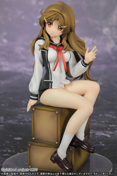Vividred Operation - Shinomiya Himawari - 1/8 - Uniform ver. (Griffon Enterprises)ㅤ – Griffon Enterprises – ActionFigureBrasil — ângulo diferente