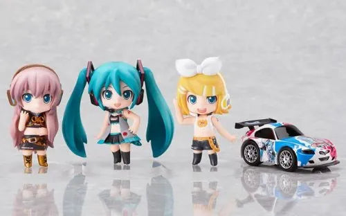 Vocaloid - GOOD SMILE Racing - Hatsune Miku - Nendoroid Petit - RQ Ver.ㅤ – Good Smile Company – ActionFigureBrasil