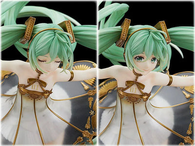 Vocaloid - Hatsune Miku - 1/1 - Symphony: 5th Anniversary Ver. (Good Smile Company)ㅤ – Good Smile Company – ActionFigureBrasil — ângulo diferente