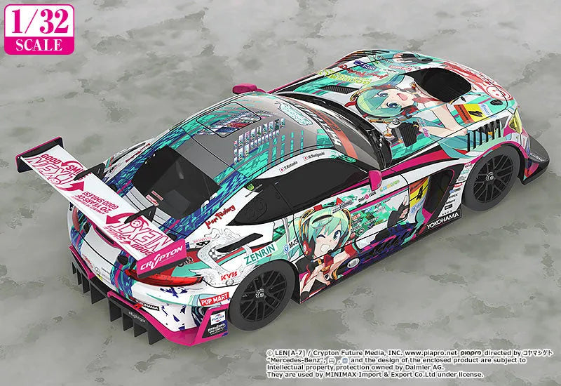 Vocaloid - Hatsune Miku - 1/32 - Mini Car - Final Race Ver. (Good Smile Racing)ㅤ – Good Smile Racing – ActionFigureBrasil
