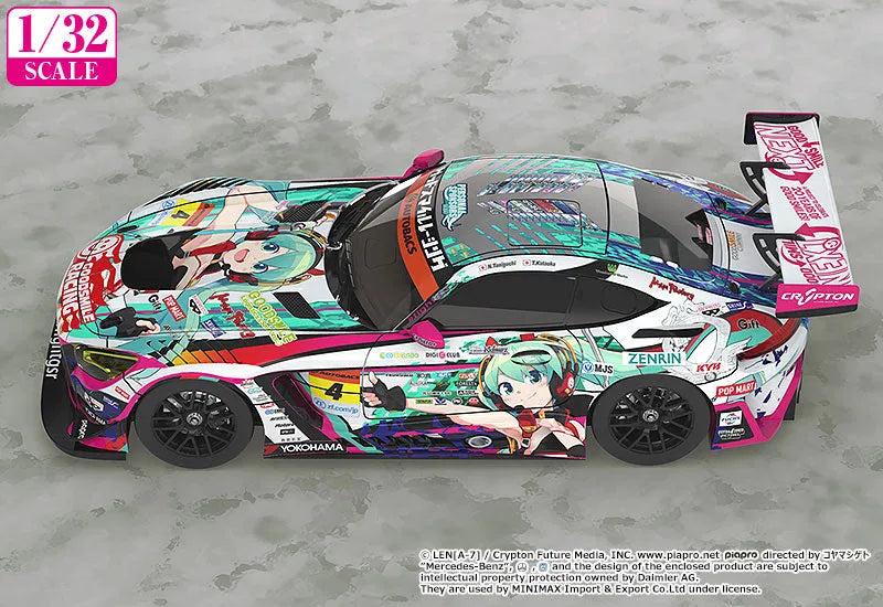 Vocaloid - Hatsune Miku - 1/32 - Mini Car - Final Race Ver. (Good Smile Racing)ㅤ – Good Smile Racing – ActionFigureBrasil
