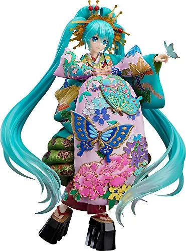Vocaloid - Hatsune Miku - 1/7 - Chokabuki Kuruwa Kotoba Awase Kagami Ver. (Good Smile Company)ㅤ – Good Smile Company – ActionFigureBrasil