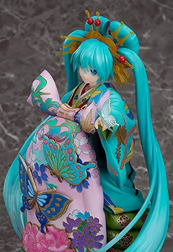 Vocaloid - Hatsune Miku - 1/7 - Chokabuki Kuruwa Kotoba Awase Kagami Ver. (Good Smile Company)ㅤ – Good Smile Company – ActionFigureBrasil