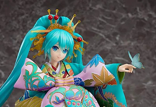 Vocaloid - Hatsune Miku - 1/7 - Chokabuki Kuruwa Kotoba Awase Kagami Ver. (Good Smile Company)ㅤ – Good Smile Company – ActionFigureBrasil
