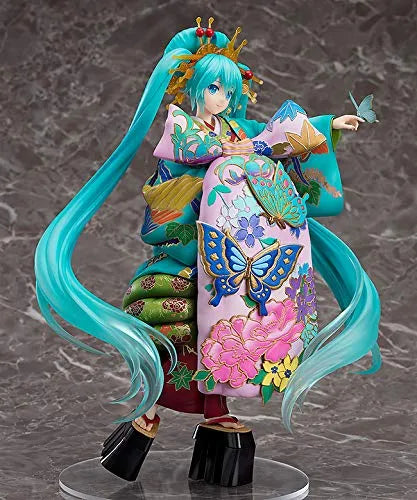 Vocaloid - Hatsune Miku - 1/7 - Chokabuki Kuruwa Kotoba Awase Kagami Ver. (Good Smile Company)ㅤ – Good Smile Company – ActionFigureBrasil