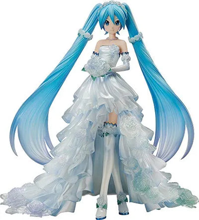 Vocaloid - Hatsune Miku - 1/7 - Wedding Dress ver. (FREEing)ㅤ – FREEing – ActionFigureBrasil