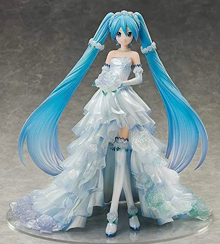 Vocaloid - Hatsune Miku - 1/7 - Wedding Dress ver. (FREEing)ㅤ – FREEing – ActionFigureBrasil