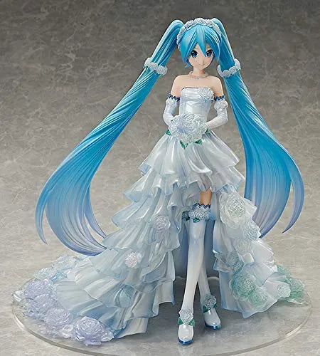 Vocaloid - Hatsune Miku - 1/7 - Wedding Dress ver. (FREEing)ㅤ – FREEing – ActionFigureBrasil