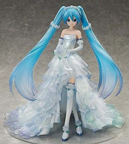 Vocaloid - Hatsune Miku - 1/7 - Wedding Dress ver. (FREEing)ㅤ – FREEing – ActionFigureBrasil
