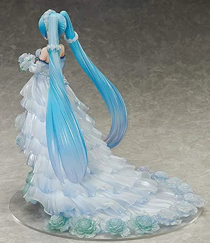 Vocaloid - Hatsune Miku - 1/7 - Wedding Dress ver. (FREEing)ㅤ – FREEing – ActionFigureBrasil