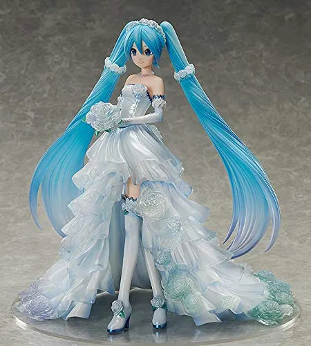 Vocaloid - Hatsune Miku - 1/7 - Wedding Dress ver. (FREEing)ㅤ – FREEing – ActionFigureBrasil